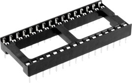 IC foglalat RM 15.24 mm 32 pól., Econ Connect ICFG32