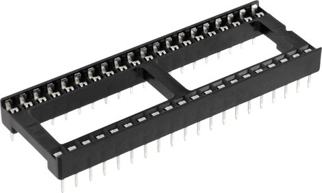 IC foglalat RM 15.24 mm 40 pól., Econ Connect ICFG40