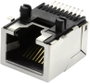 RJ45 aljzat, beépíthető, beforrasztható, fém házban econ connect MEB8/8GSMTKS bélyegkép