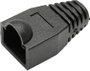 RJ45 csatlakozó törésgátló, fekete, econ connect SB8SW bélyegkép