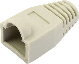 RJ45 csatlakozó törésgátló, bézs, econ connect SB8BG