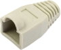 RJ45 csatlakozó törésgátló, bézs, econ connect SB8BG bélyegkép