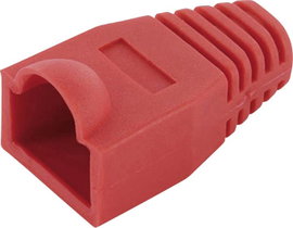 RJ45 csatlakozó törésgátló, piros, econ connect SB8RT