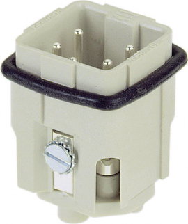 Csatlakozó betét Han® A 09 20 016 2612 Harting 16 + PE Schrauben