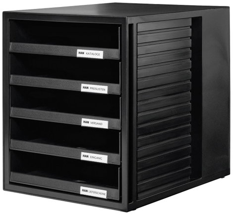 HAN Schubladenbox SCHRANK-SET 1401-13 Fiókos irattároló DIN A4