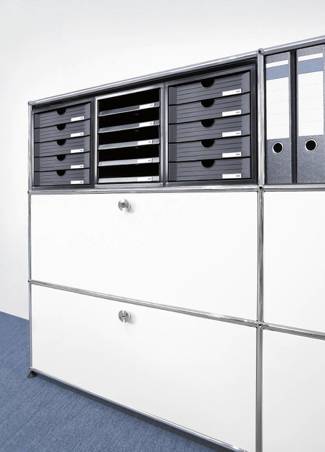 HAN Schubladenbox SCHRANK-SET 1401-13 Fiókos irattároló DIN A4 4. kép