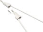 Mérővezeték, 4 mm-es dugó - 4 mm-es dugó, 1 m, fehér, VOLTCRAFT MSB-300 2. bélyegkép
