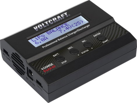 Multifunkciós modellakku töltő 12 V 6 A, Voltcraft V-Charge 60 DC 1597950 4. kép