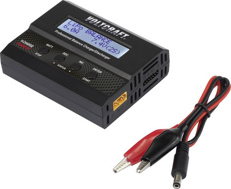Multifunkciós modellakku töltő 12 V 6 A, Voltcraft V-Charge 60 DC 1597950 5. kép