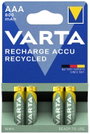 Mikroakku AAA NiMH Varta Recycled Ready to Use 800 mAh 1.2 V 4 db bélyegkép