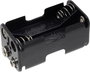 Elemtartó ceruzaelemhez 4x AA, klipszes, TRU COMPONENTS BH-343-2B bélyegkép
