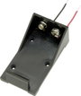 Elemtartó 9V-os elemhez, vezetékes, TRU COMPONENTS BH9VA bélyegkép