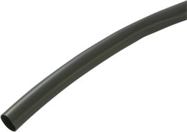 Szigetelő tömlő, PVC, 15 mm, fekete, Tru Components