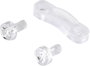 Conrad Components Törésgátló Rögzítési furat: 3.2 mm Poliamid 6.6 Átlátszó 1 készlet bélyegkép