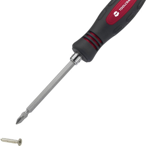 Bit csavarhúzó, egyenes és kereszthornyú, Toolcraft 4. kép
