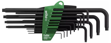 Wiha Pro Star 13db-os torx hajlított csavarhúzó készlet 2. kép