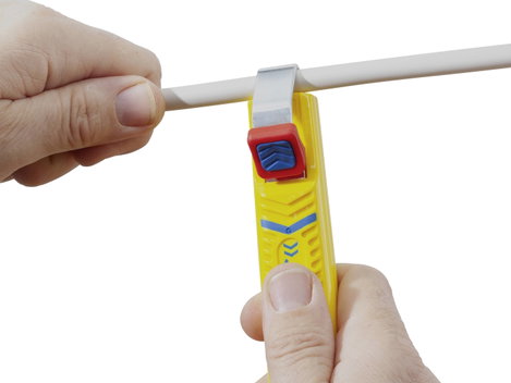 Jokari kábelkés, vezetékcsupaszoló Ø 8 - 28 mm-ig Jokari No.27 Secura 10270 5. kép
