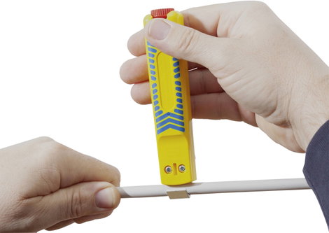 Jokari kábelkés, vezetékcsupaszoló Ø 8 - 28 mm-ig Jokari No.27 Secura 10270 8. kép