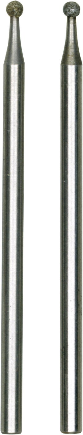 Proxxon Micromot 2db 1mm átmérőjű gyémánt bevonatú, gömbfejű csiszolóstift, gravírozó stift