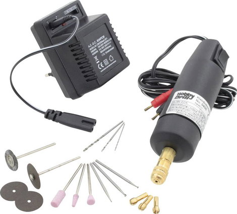 Mini fúrógép, mini csiszológép készlet Hobby Drill 2000