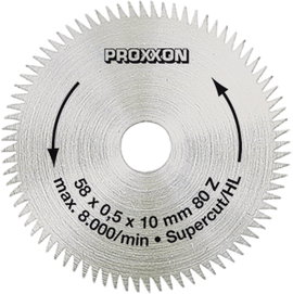 Proxxon Micromot körfűrészlap 58mm 80fogas