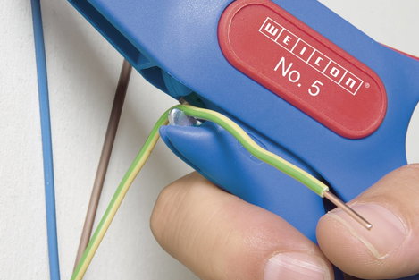 Automatikus vezetékcsupaszoló, kábelcsupaszoló blankoló fogó 0,2 - 6 mm² Weicon Super 5 5. kép