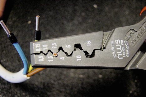 Érvéghüvely krimpelő fogó 0.5 - 16 mm² NWS 10901 N 4. kép