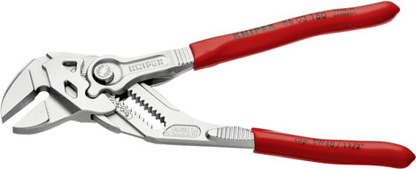 Knipex multifunkciós fogókulcs 35 mm 1 3/8 króm-vanádium 180 mm hosszú Knipex 86 03 180 17. kép