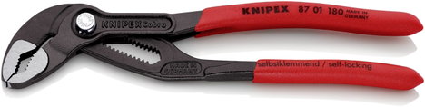 Knipex Cobra vízpumpafogó 180 mm/36 mm 87 01 180 14. kép
