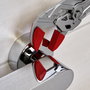 Vízpumpa fogó, fogókulcs 46 mm 1 3/4 króm-vanádium 250 mm, Knipex 86 03 250 11. bélyegkép
