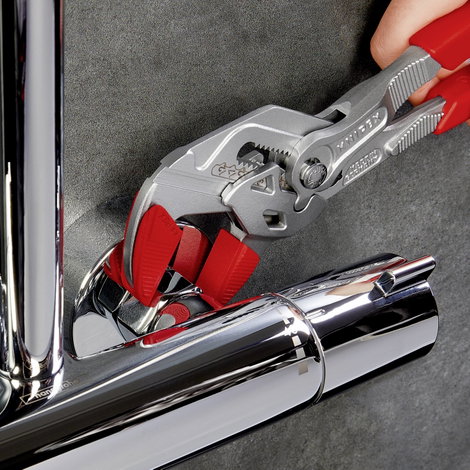 Vízpumpa fogó, fogókulcs 46 mm 1 3/4 króm-vanádium 250 mm, Knipex 86 03 250 9. kép