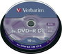 Írható DVD+R DL 8.5 GB Verbatim 43666 10 db bélyegkép