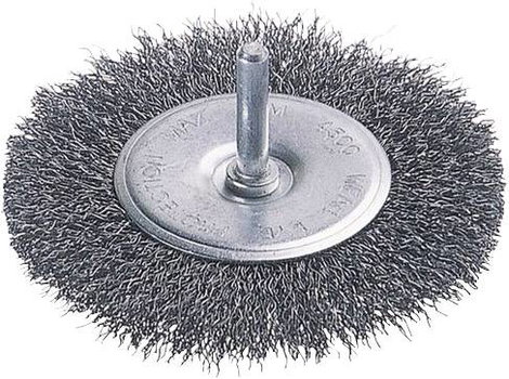 ACÉL DRÓTKEFE TÁRCSA 100 X 10 MM