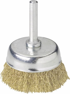 SÁRGARÉZ HARANG-DRÓTKEFE Ø 50 MM