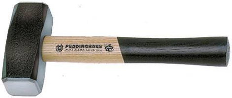 Félkezes kalapács, ráverő kalapács 1000g DIN 6475 Peddinghaus 5293.02.1000 2. kép