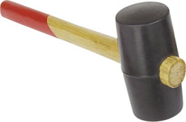 Gumikalapács, keménygumiból 380g Brüder Mannesmann 709-55