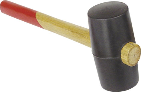 Gumikalapács, keménygumiból 380g Brüder Mannesmann 709-55