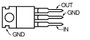 7824 CV TO 220 1A Stabilizált IC 2. bélyegkép