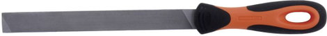 Élezőreszelő nyéllel 250 x 25 x 4 mm vágat: 1, Bahco 4-138-10-1-2