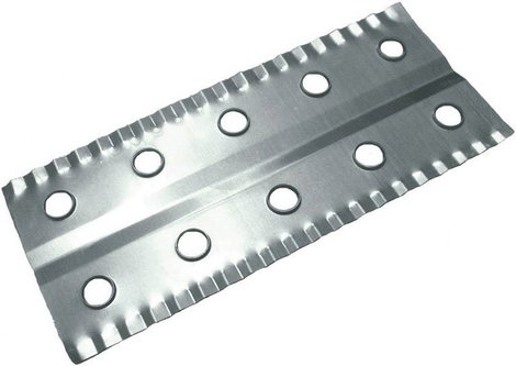 Hűtőlamella QuickCool QV-FI-130-10-6 (Sz x Ma x Mé) 55 x 130 x 0.3 mm Furat Ø 6 mm
