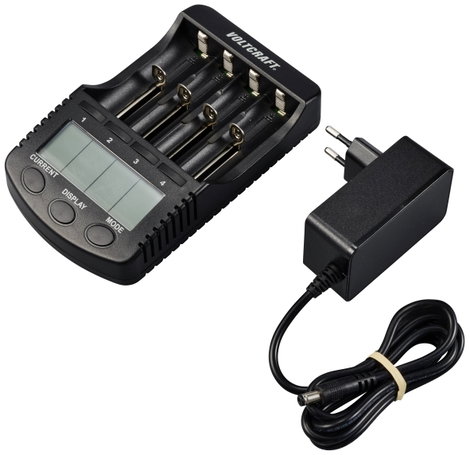 Hengeres akkutöltő NiMH, NiCd és lítiumion akkukhoz, Voltcraft CC-2 4. kép