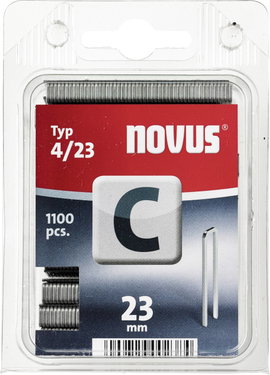 Keskenyhátú kapocs, NOVUS C4/23 1100 db