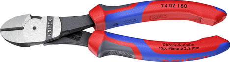 Erő oldalcsípőfogó, , 180 MM KNIPEX 74 02