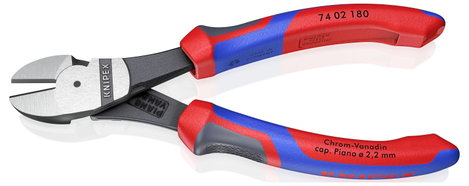 Erő oldalcsípőfogó, , 180 MM KNIPEX 74 02 2. kép