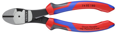 Erő oldalcsípőfogó, , 180 MM KNIPEX 74 02 3. kép