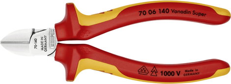 VDE oldalcsípőfogó Knipex 70 06 140 12. kép