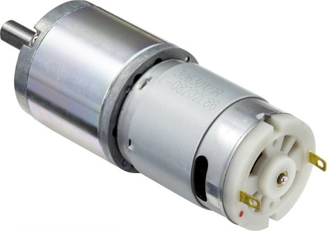 DC motor 24 V 250 mA 0,2157463 Nm 103 rpm, tengely átmérő: 6 mm, TRU COMPONENTS IG320051-F1F21R 3. kép