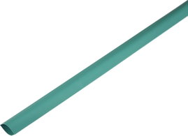 TRU COMPONENTS 1225426 Zsugorcső ragasztó nélkül Zöld 35 mm 17.50 mm Zsugorodási arány:2:1 méteráru
