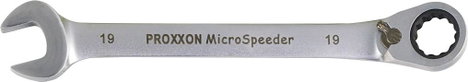Proxxon Micro Combispeeder változtatható forgásirányú, 12mm-es króm vanádium villáskulcs