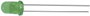 Kingbright L-7104GC LED kivezetéssel Zöld Kerek 3 mm 60 mcd 34 ° 20 mA 2.2 V bélyegkép
